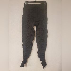 Agogie Ruched Leggings Black Size XL